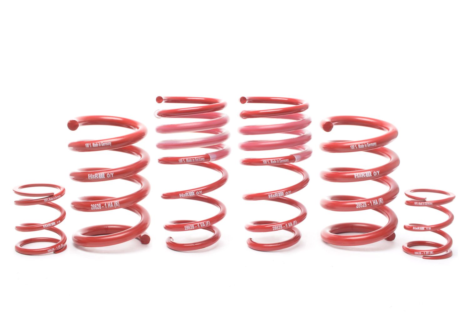 H&R 28628-1 Sport Spring kit for Porsche 911 992 Turbo and Turbo S with PASM Sport and front axle lift