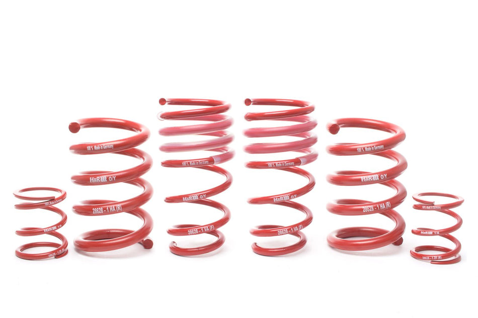 H&R 28628-1 Sport Spring kit for Porsche 911 992 Turbo and Turbo S with PASM Sport and front axle lift