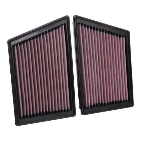 Alternate view of K&N 33-3153 replacement air filter pair