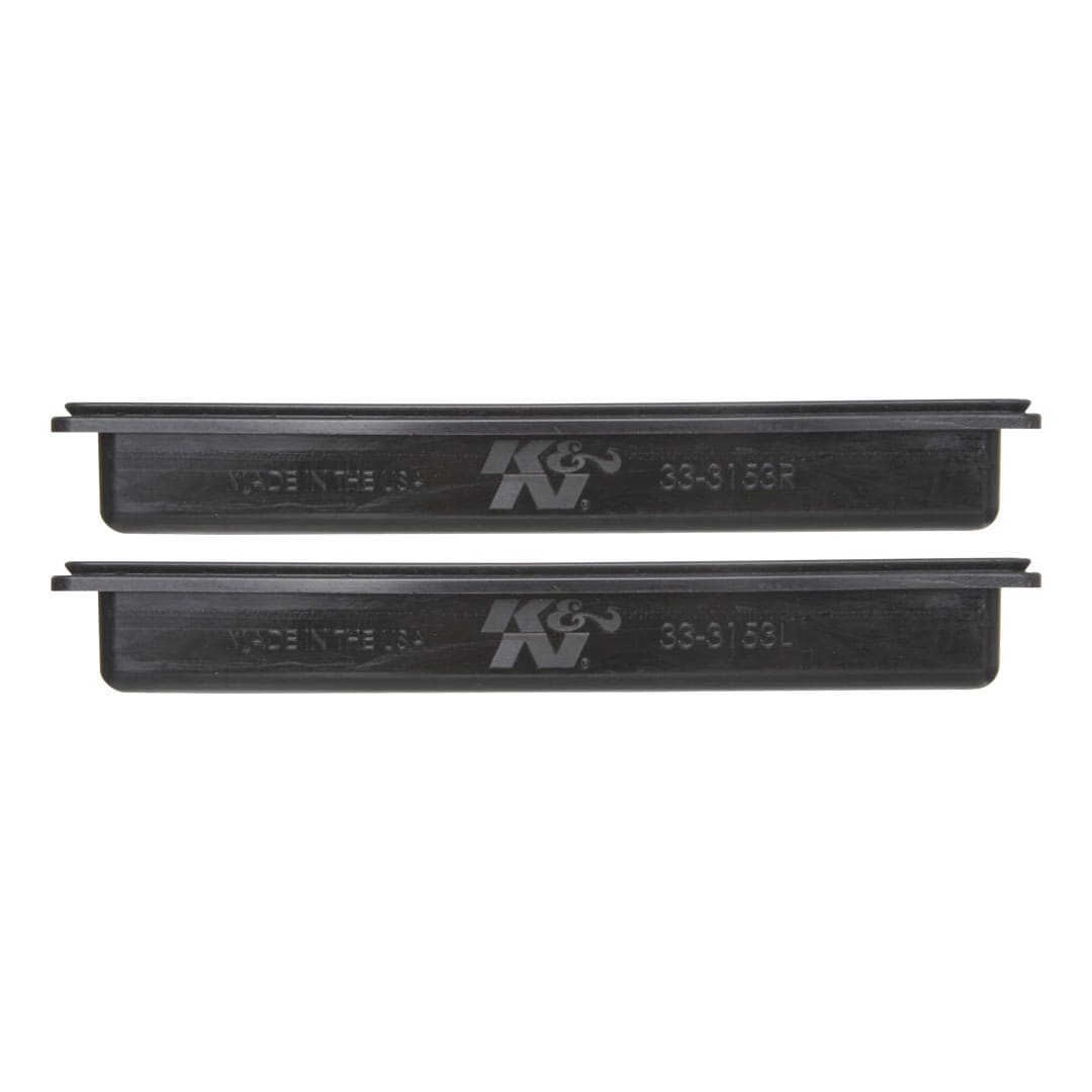Side profile of K&N 33-3153 replacement air filter pair