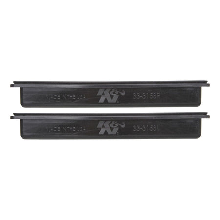 Side profile of K&N 33-3153 replacement air filter pair