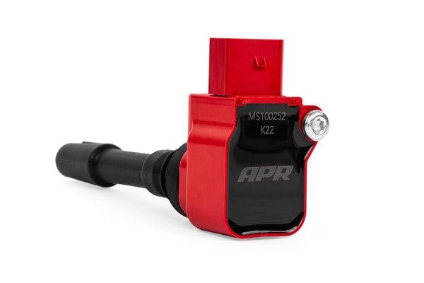 APR MS100252 red ignition coil for supported Porsche 9A2 engines