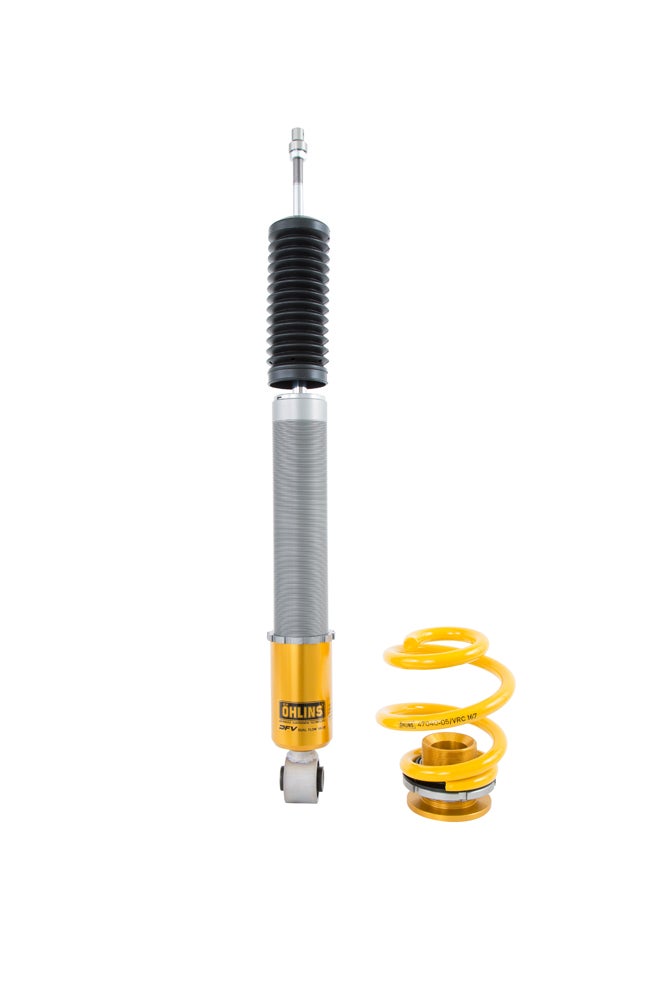 Öhlins BMS MI30S1 rear shock and spring components for BMW E46 M3