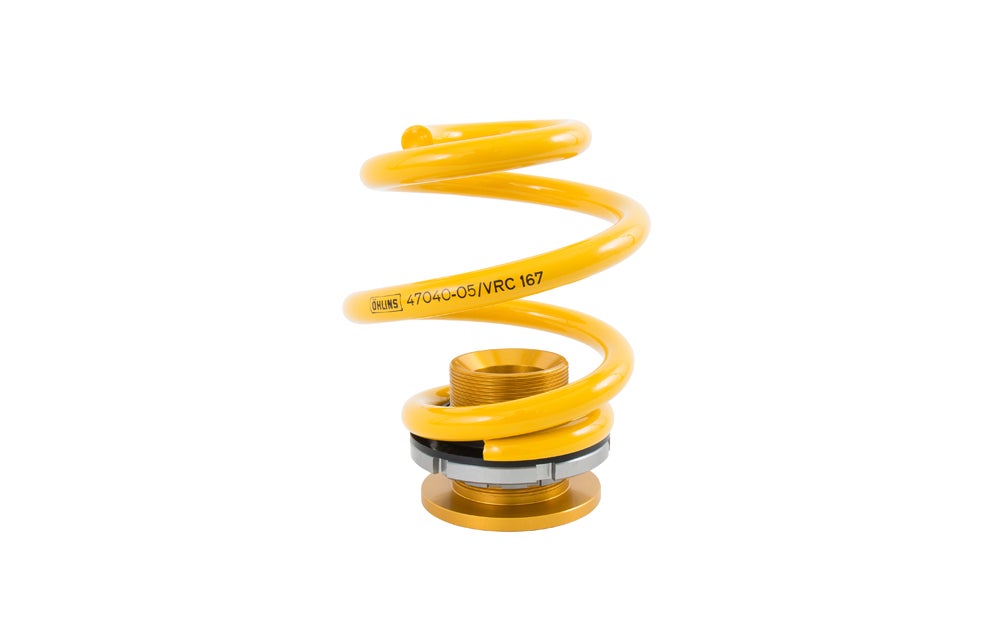Öhlins BMS MI30S1 Road & Track rear spring and height adjuster detail