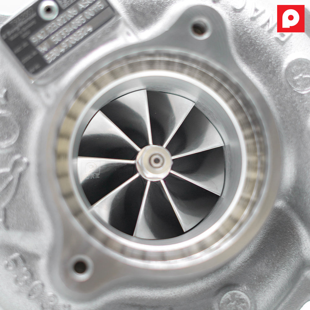 Pure450 turbocharger upgrade for Porsche 718 Cayman and Boxster 2.0L — view 2