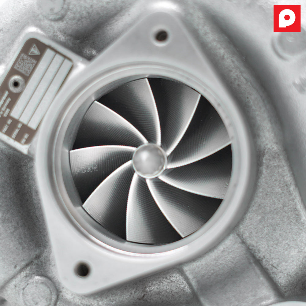Pure600 turbocharger upgrade for Porsche 718 Cayman and Boxster 2.5L — view 2