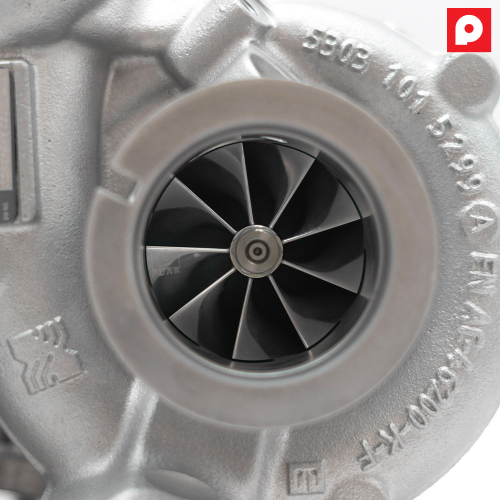 Pure800 turbocharger upgrade for Porsche 911 991.2 Carrera 3.0L — view 3
