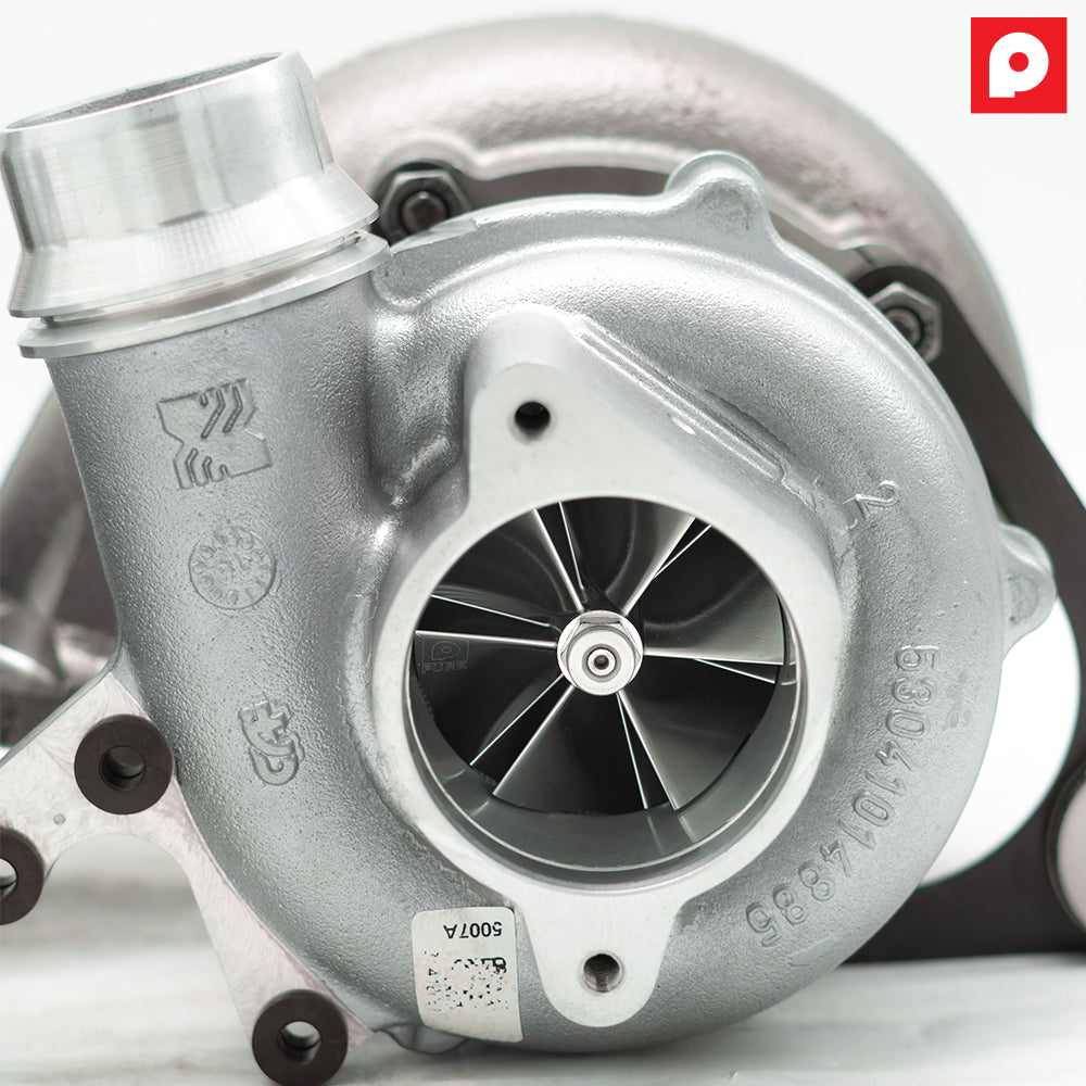 Pure850 turbocharger upgrade for Porsche 911 991.1 Turbo — view 3