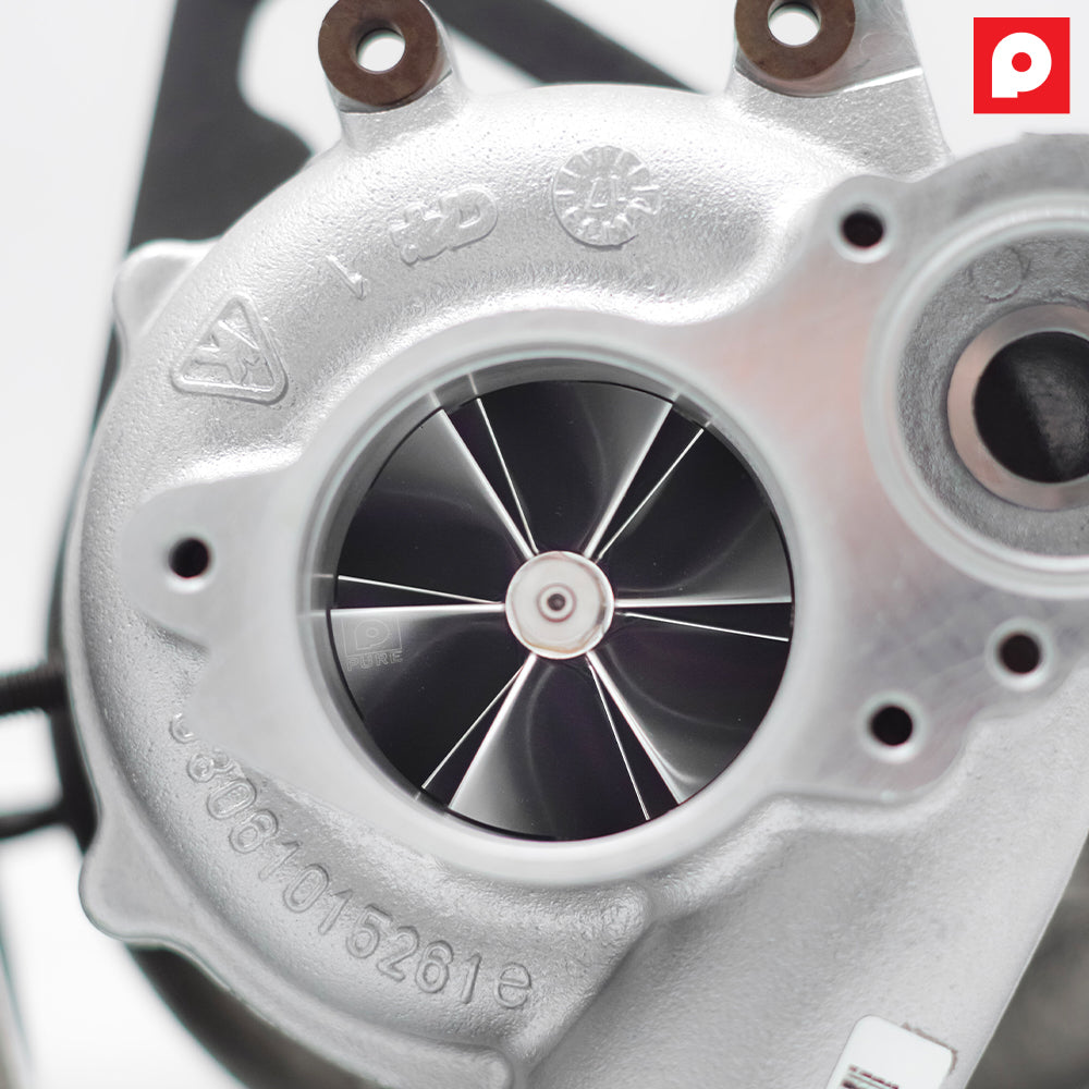 Pure850 turbocharger upgrade for Porsche 911 997.1 Turbo — view 2