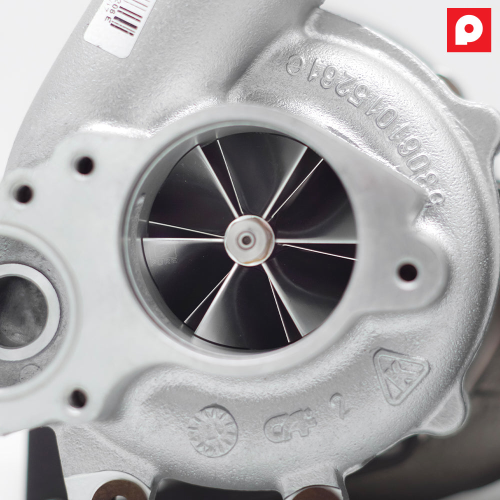 Pure850 turbocharger upgrade for Porsche 911 997.1 Turbo — view 3