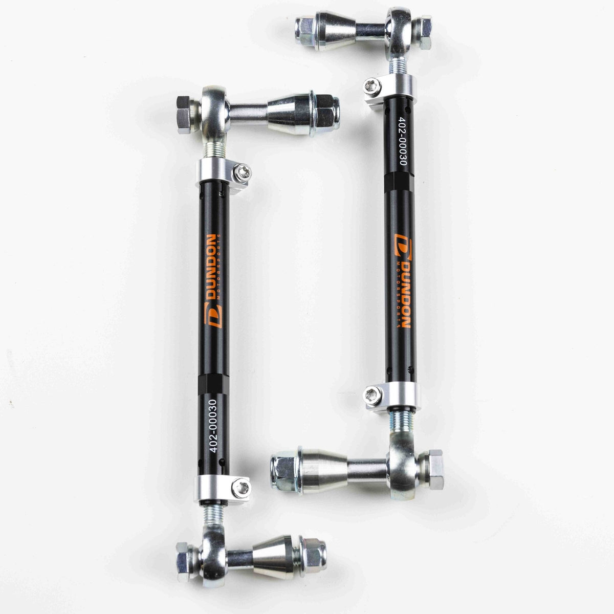 Rear Adjustable Sway Bar End Link Set for 991 & 992 Carrera/S/4S/GTS