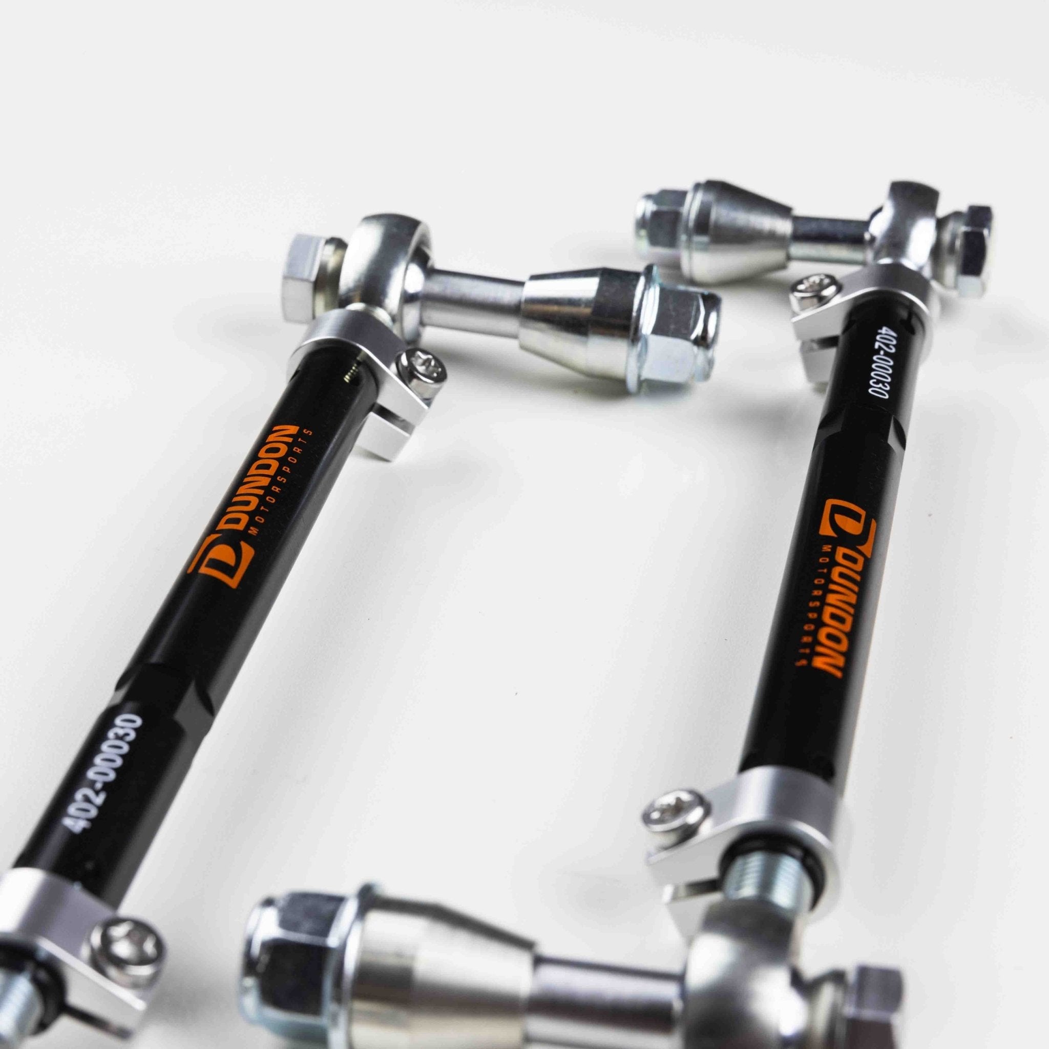 Rear Adjustable Sway Bar End Link Set for 991 & 992 Carrera/S/4S/GTS