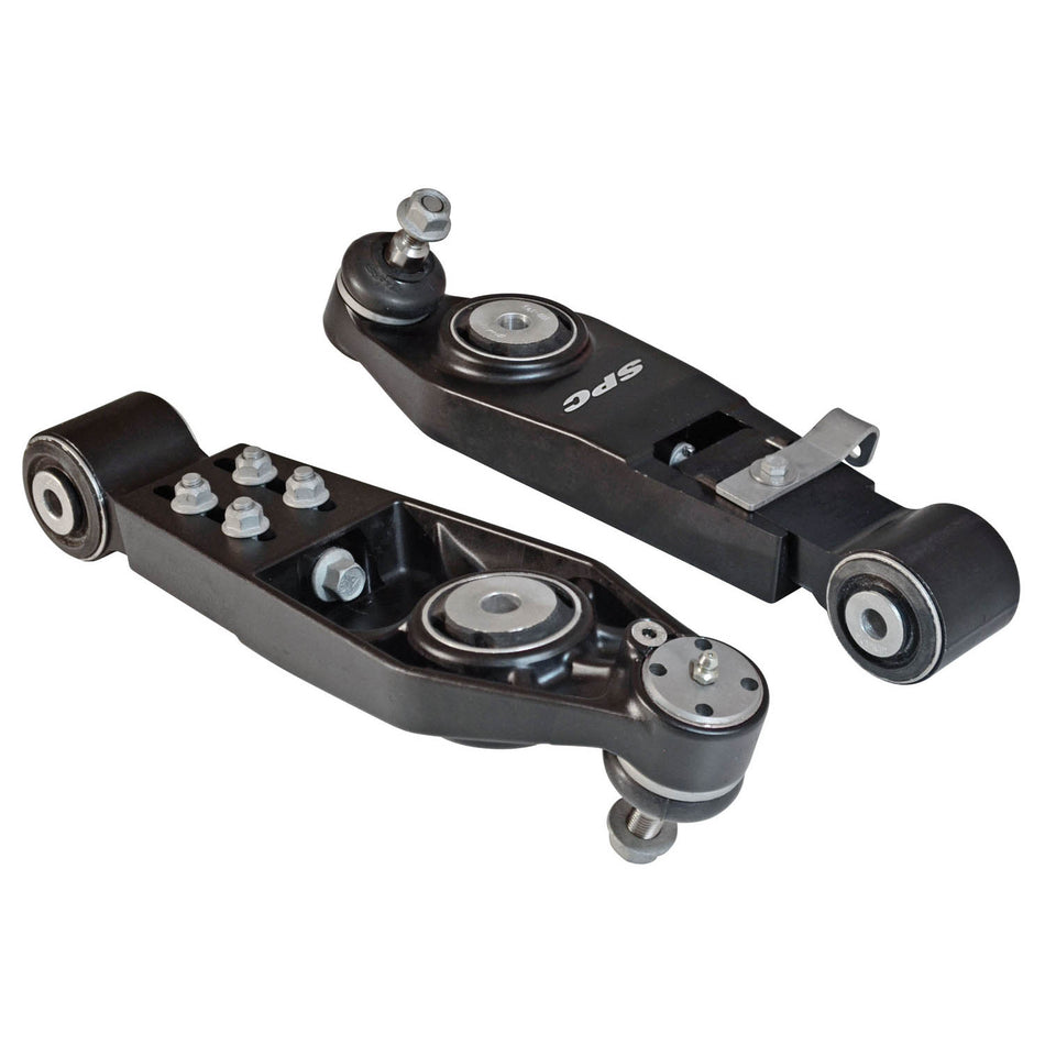 SPC Performance 72610 adjustable Porsche camber arm pair, complete product view