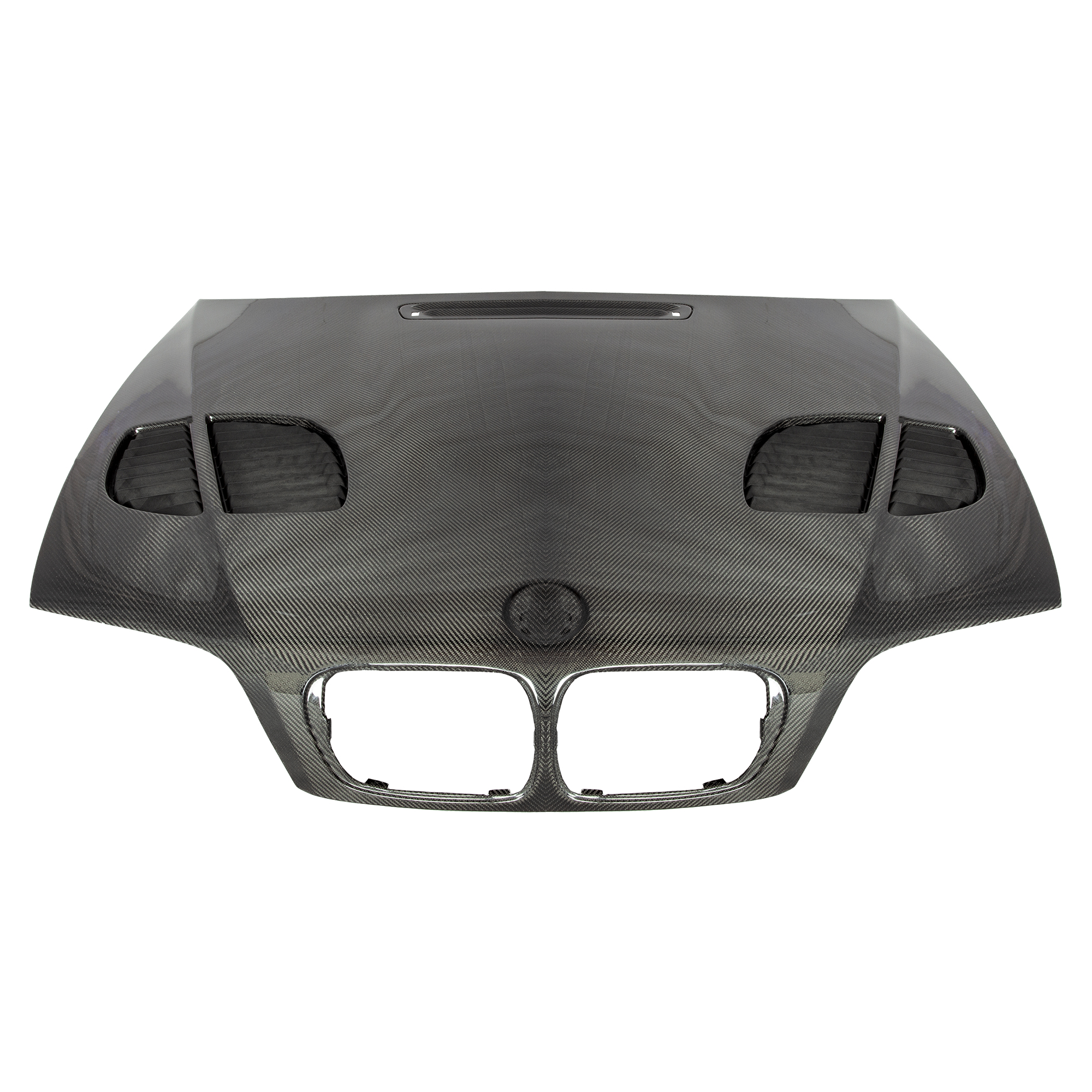Suvneer GTR-designed carbon-fiber hood for BMW E46 M3