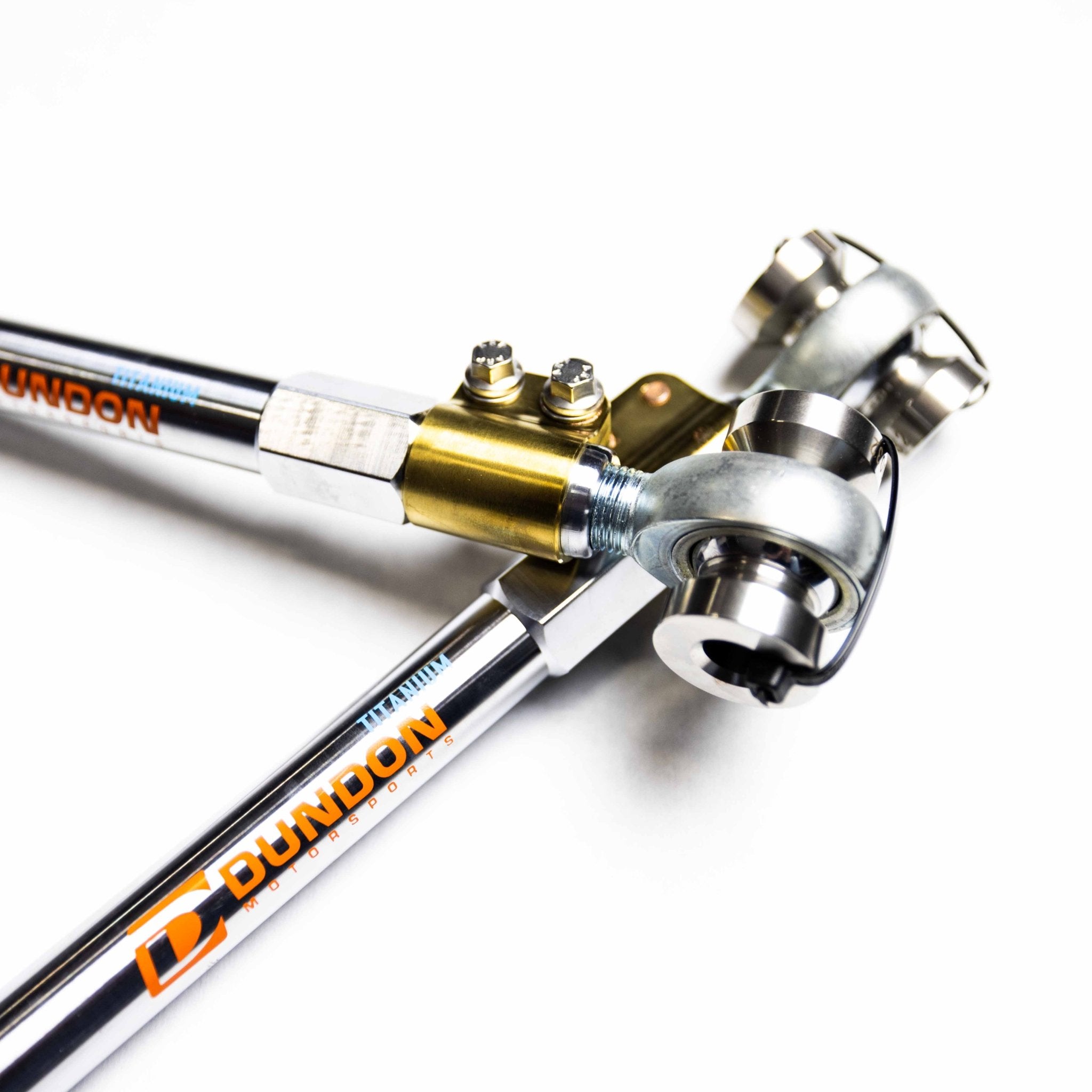 Dundon Motorsports Titanium Tie Rod End Set for 992 GT3 Cup Car
