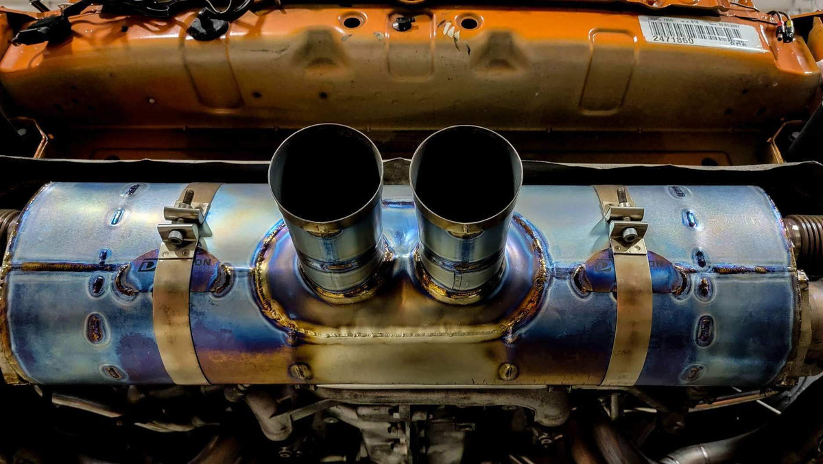 Titanium Ultralight GT3/RS Muffler