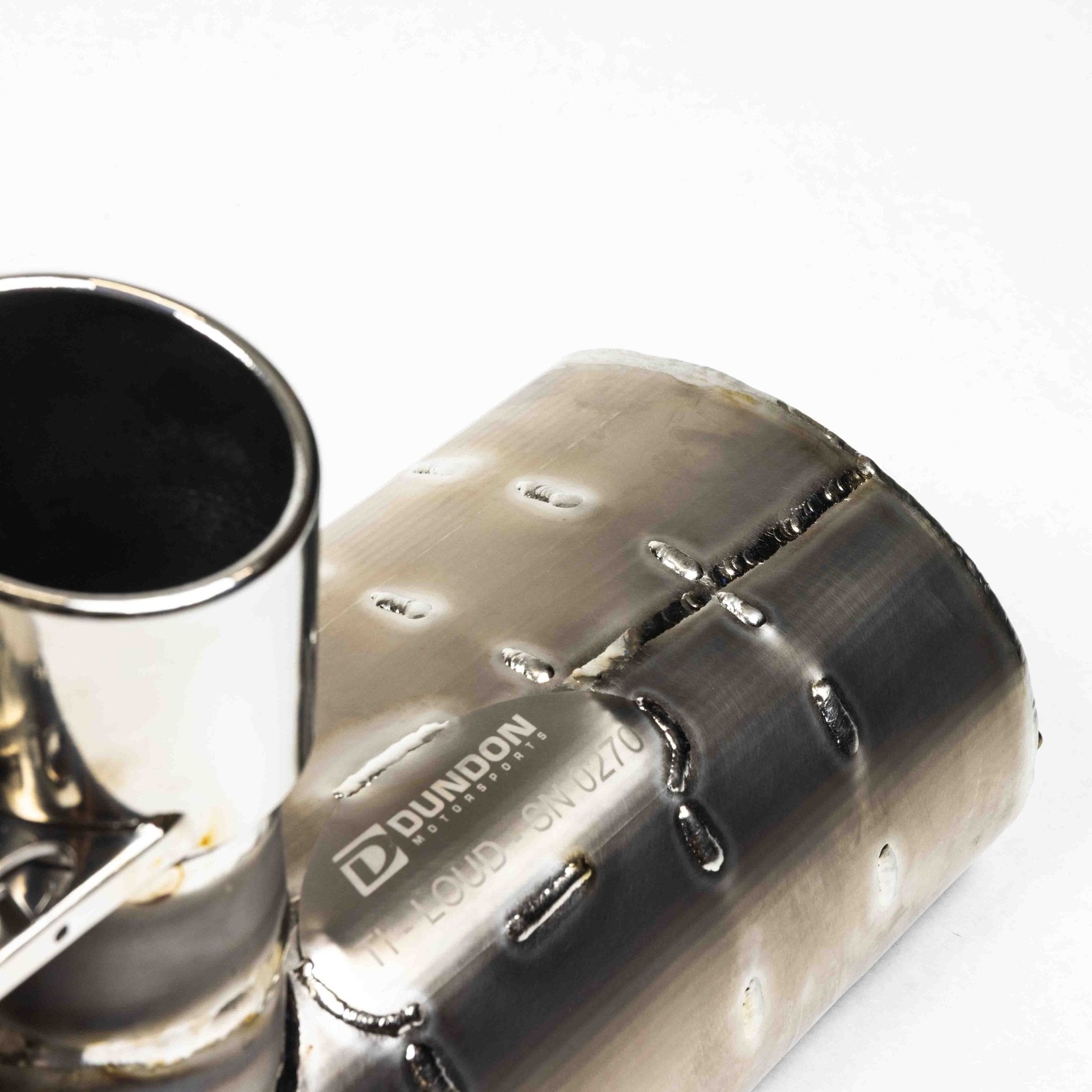 Titanium Ultralight GT3/RS Muffler