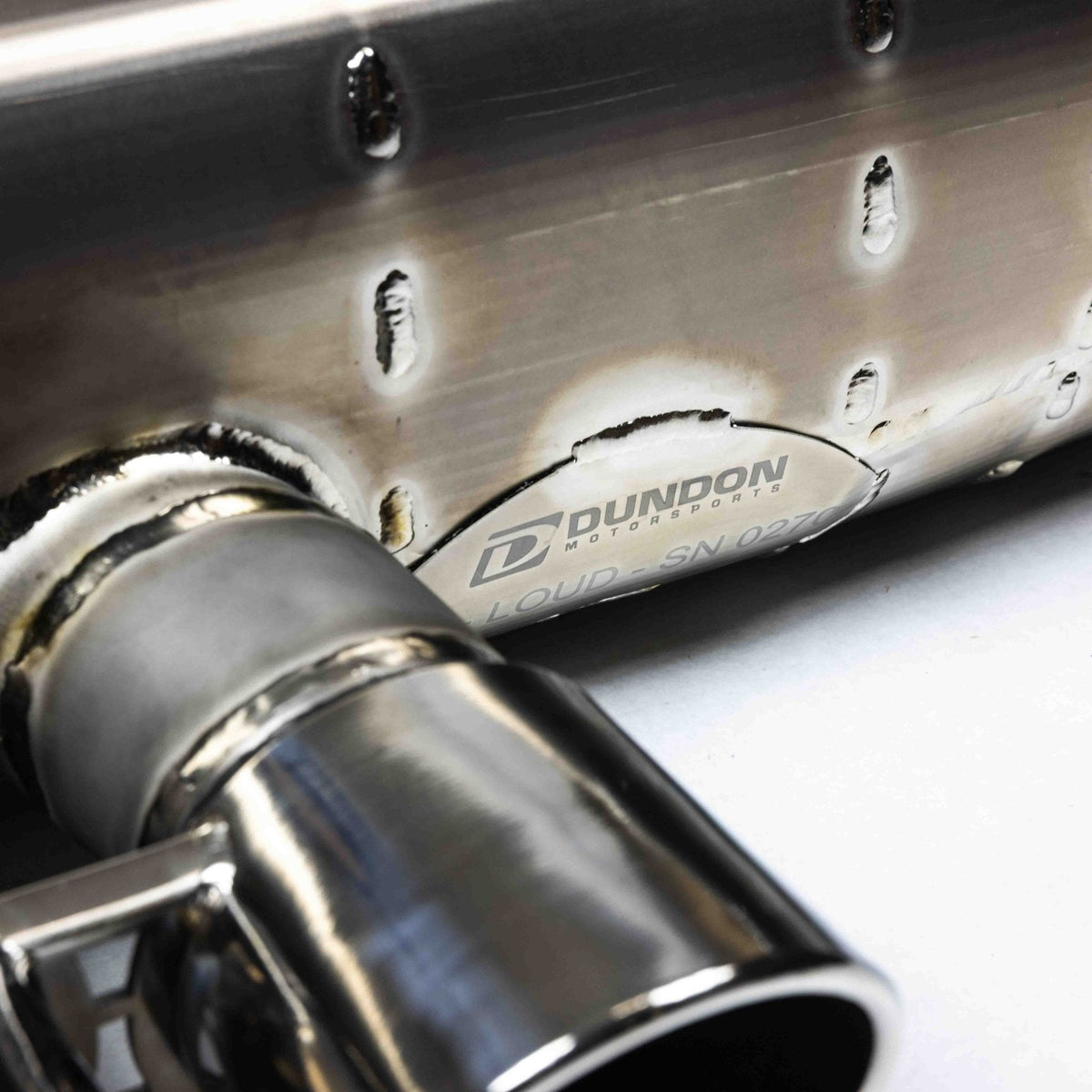 Titanium Ultralight GT3/RS Muffler