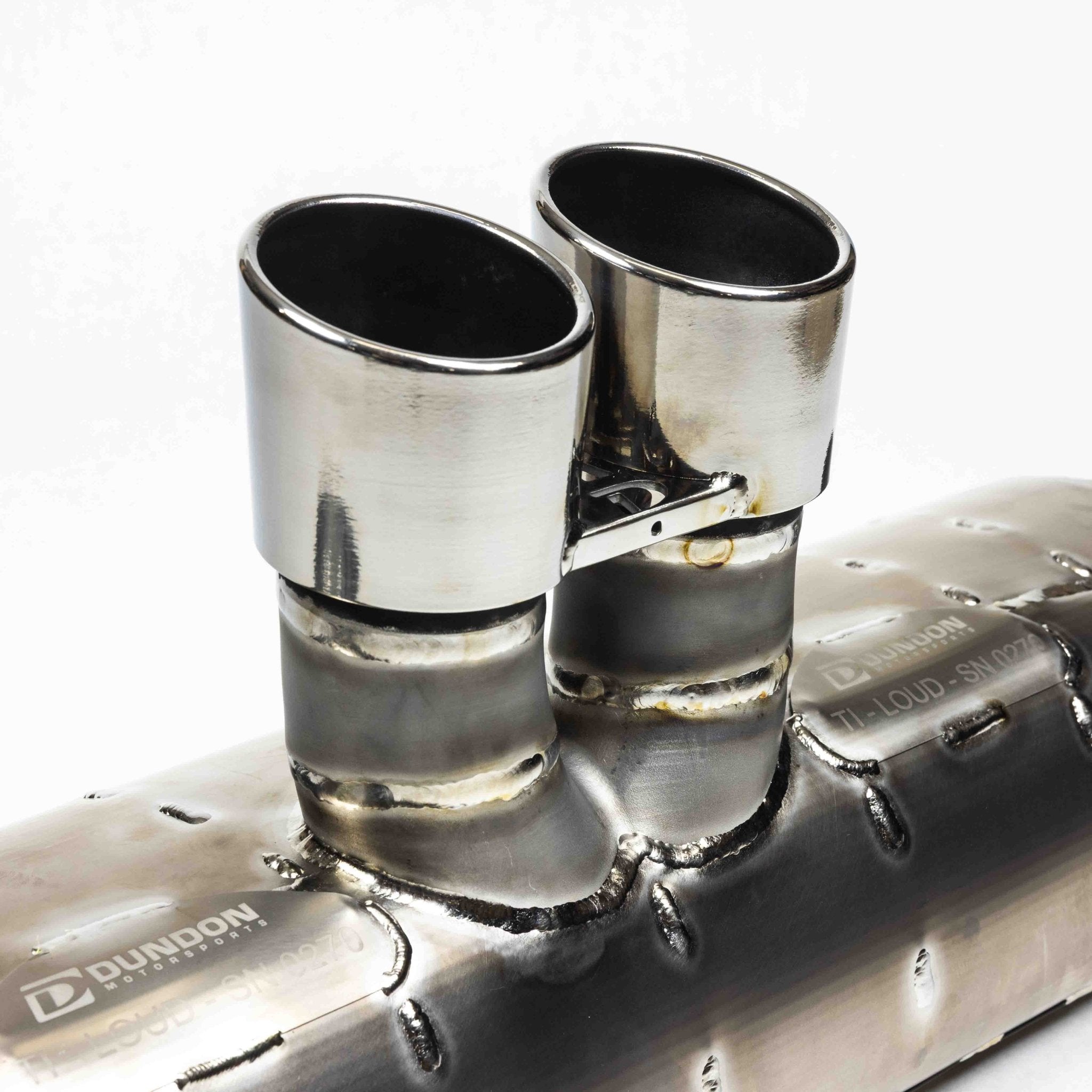 Titanium Ultralight GT3/RS Muffler