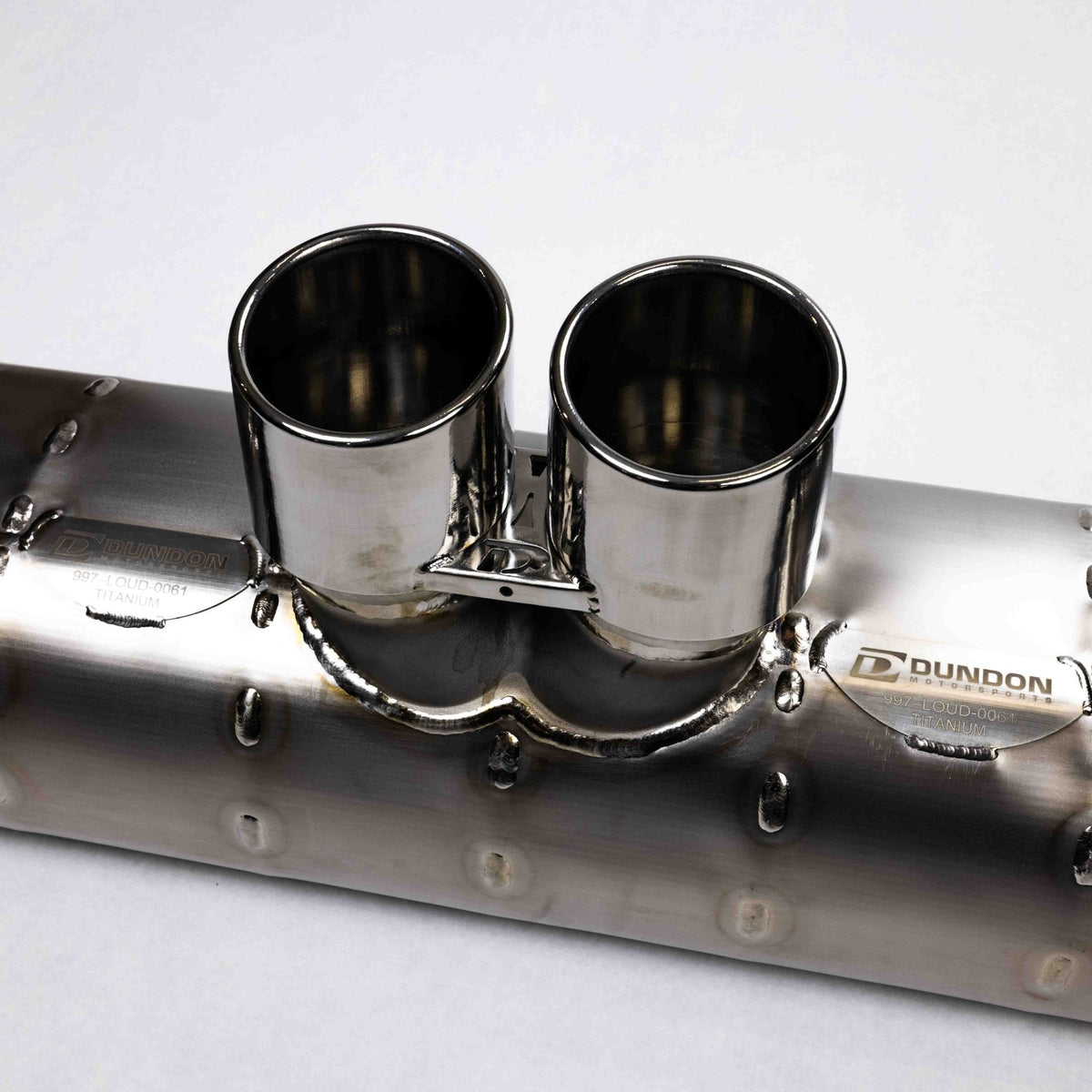 Titanium Ultralight GT3/RS Muffler