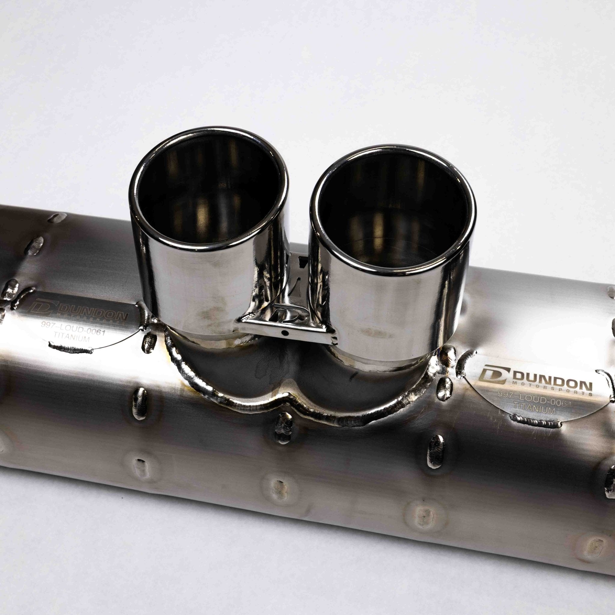 Titanium Ultralight GT3/RS Muffler