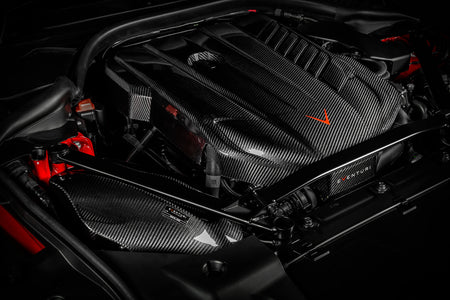 Eventuri Toyota Supra MK5 engine bay view 9