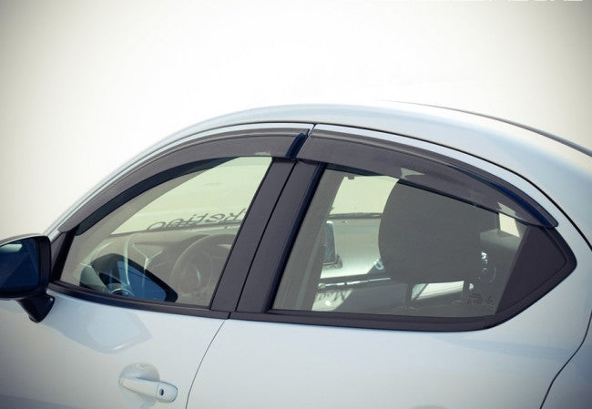 WellVisors window deflectors for Scion iA / Toyota Yaris iA 16-19 Premium Series