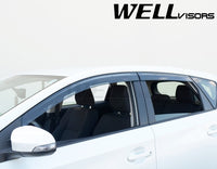 WellVisors Side Window Deflectors for Scion iM Toyota Corolla iM 16-18 Premium Series