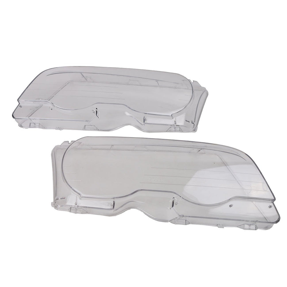 E46 M3 - Pair of Replacement Headlight Lenses for Xenon Headlights