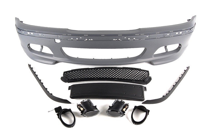 E46 M-Tech 2 Style Sedan Front Bumper Conversion Kit With Production Date Up to 09/2001