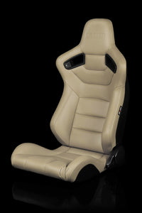 ELITE SERIES RACING SEATS (BEIGE) – PAIR