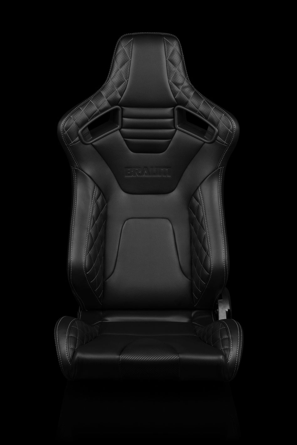 Elite-X Series Sport Seats - Black Diamond / Carbon Fiber (Grey Stitching)