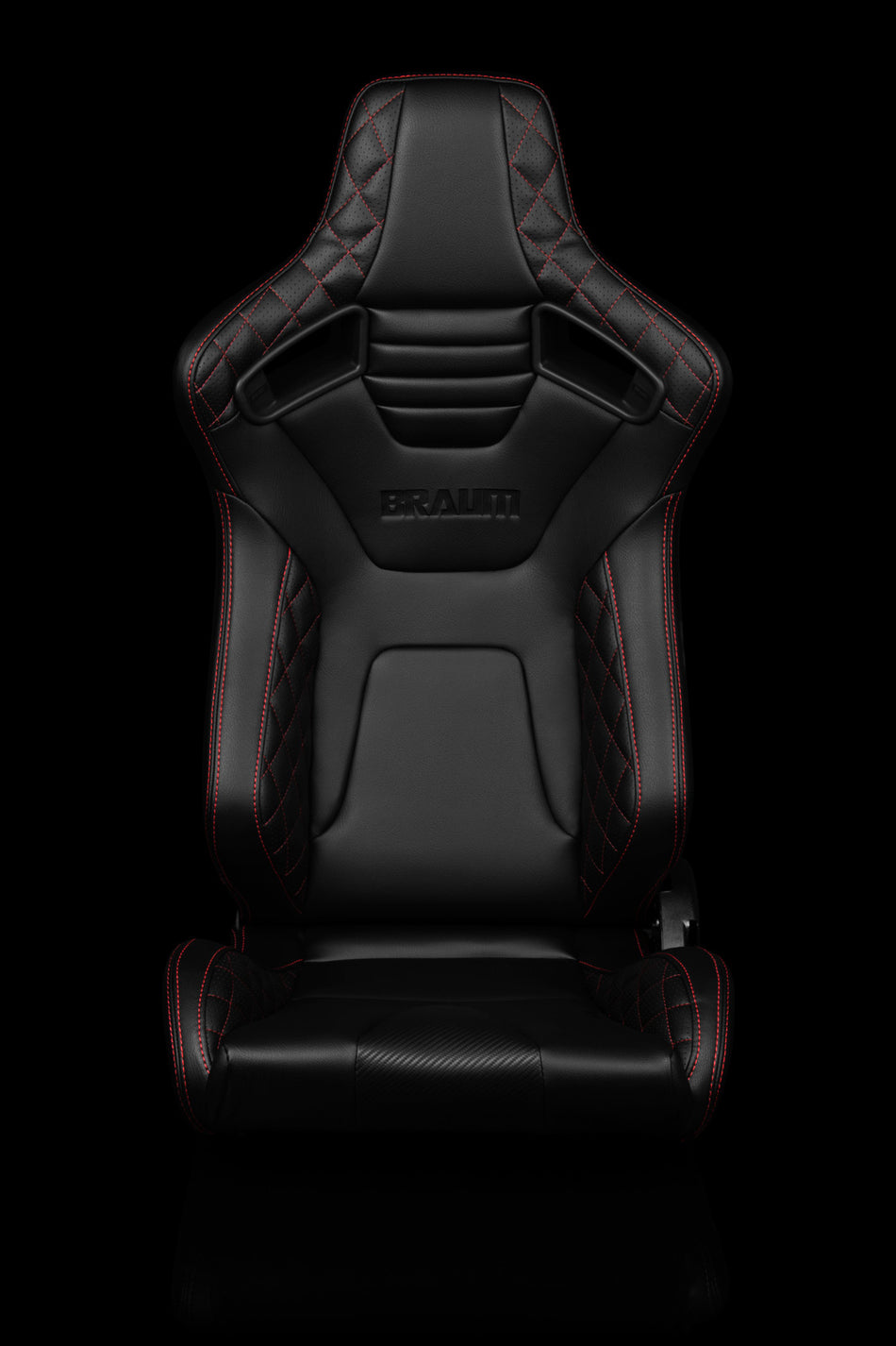 ELITE-X SERIES RACING SEATS ( DIAMOND ED. | RED STITCHING ) – PAIR