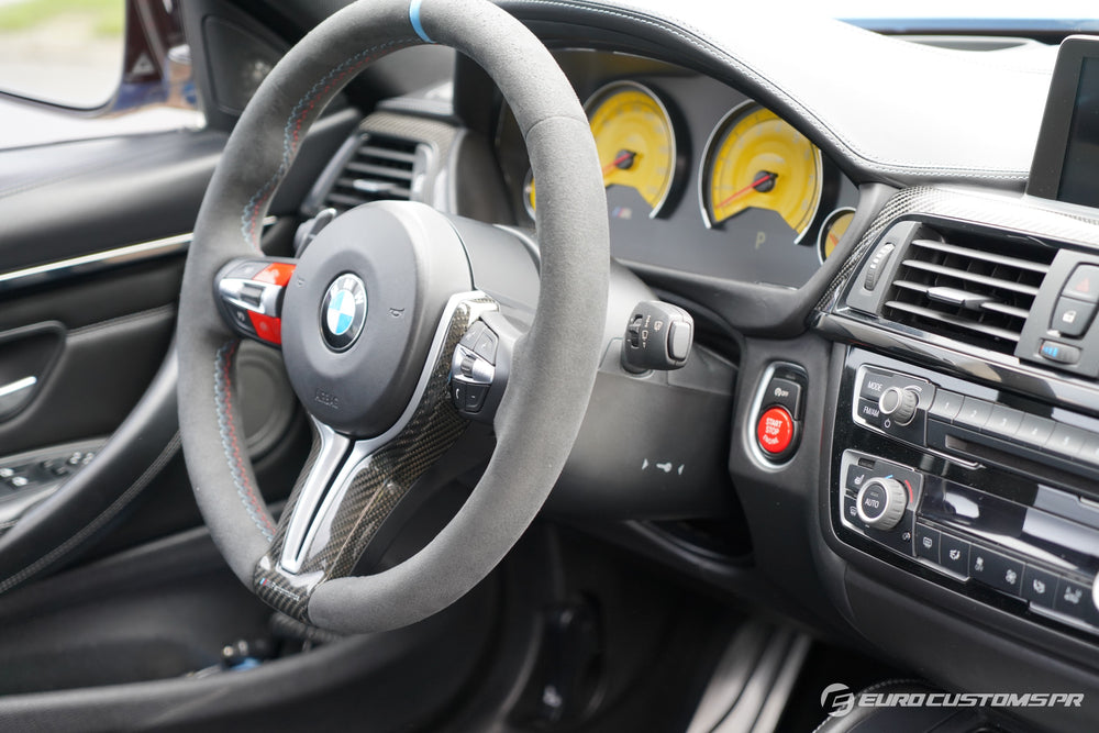 BMW F80 M3, F82 M4 and F83 M3 Red Start/Stop Button & M1 and M2 Combo