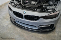 ECPR - BMW F8x M3/M4 Splitter for Carbon Fiber or ABS M Performance Style Front Lip