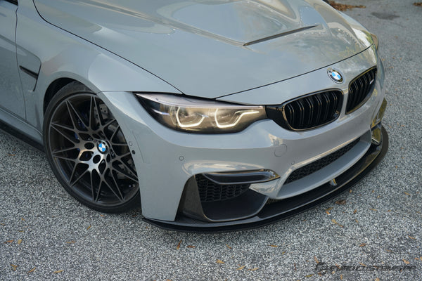 ECPR - BMW F8x M3/M4 Lower Splitter for Carbon-Fiber or ABS M Performance-Style Front Lip
