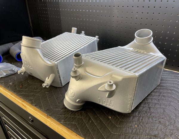 TiAL intercooler upgrade kit for Porsche 991.2 Carrera 3.0T