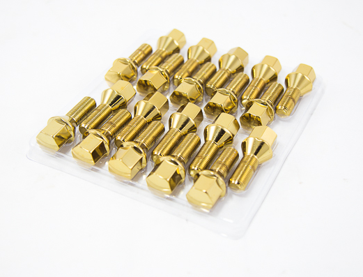Lug Bolts 20PC 12X1.5 Gold