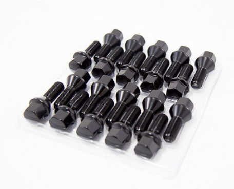Lug Bolts 20PC 12X1.5 Black