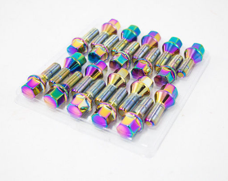 Lug Bolts 20PC 12X1.5 Neo Chrome