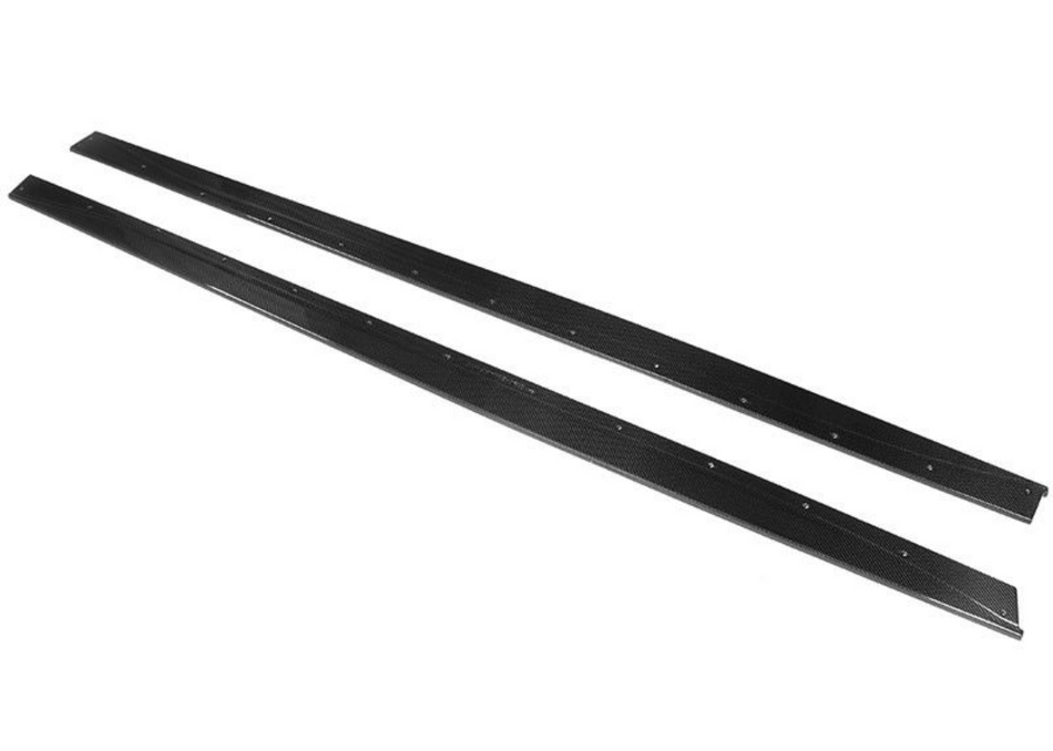 BMW F8X M4, M3 M Performance Style Carbon Fiber Side Skirts Extensions