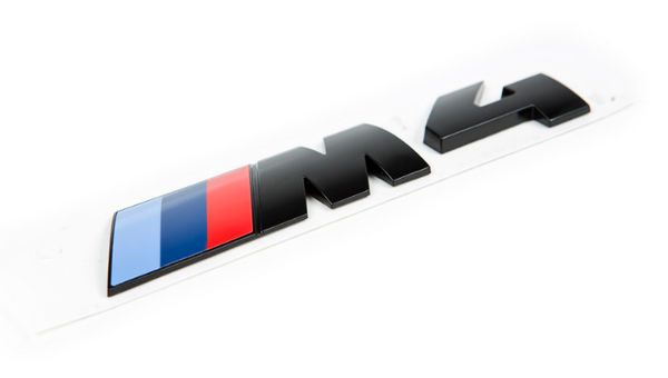 BMW M4 Black Competition Package Trunk Emblem