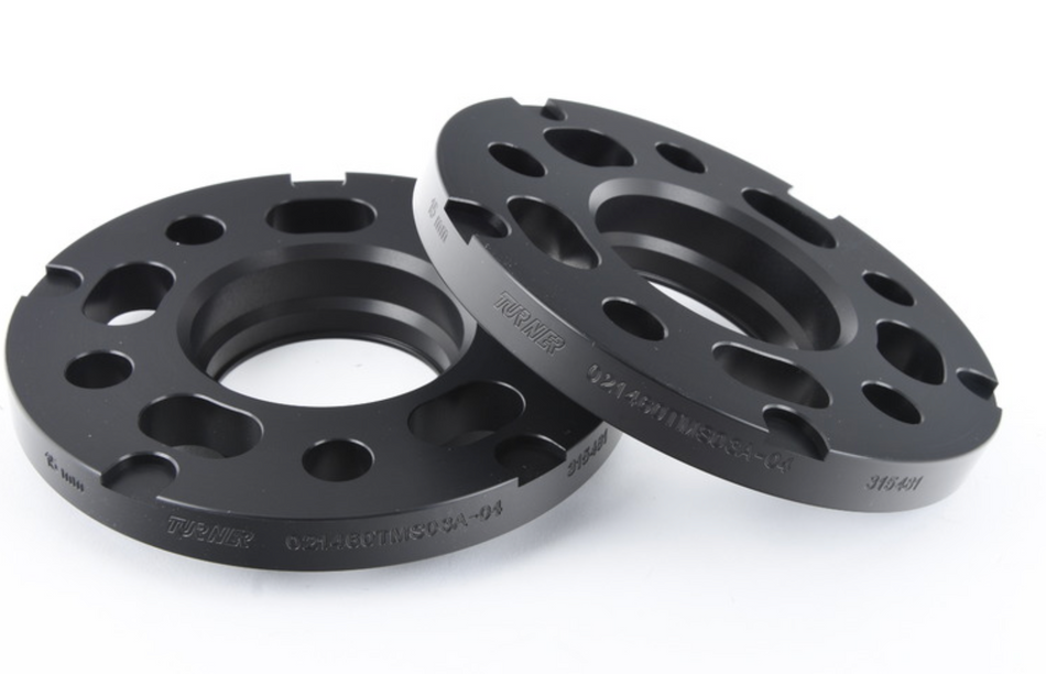 15mm Wheel Spacers - Black (Pair) - For Porsche Macan