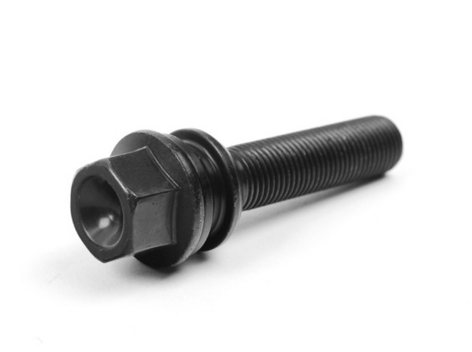 Black Extended-Length Lug Bolt 53mm Shaft - Priced Each