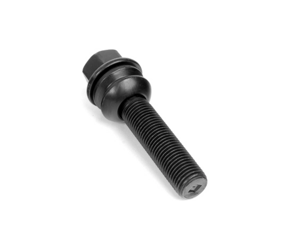 Black Extended-Length Lug Bolt 53mm Shaft - Priced Each