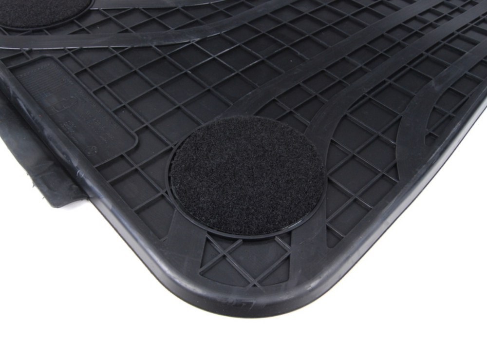BMW E90 OEM Rubber Floor Mats Front and Rear Black EuroCustomsPR