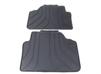 BMW E90 - OEM Rubber Floor Mats Front and Rear - Black