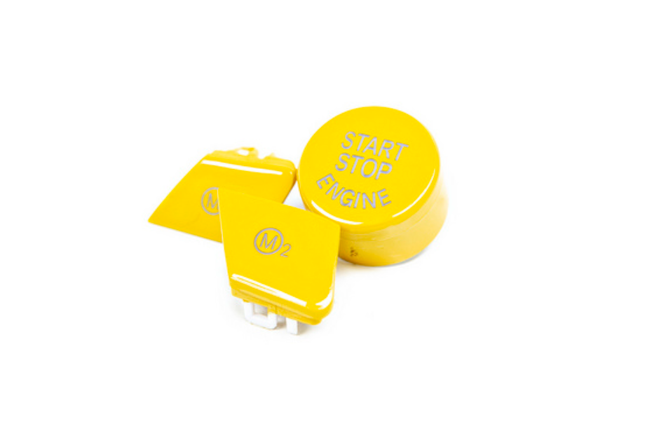 BMW F80 M3, F82 M4 and F83 M3 Yellow Start/Stop Button & M1 and M2 Combo