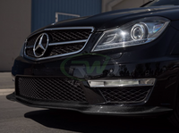 Mercedes C63 Black Series Style Carbon Fiber Lip