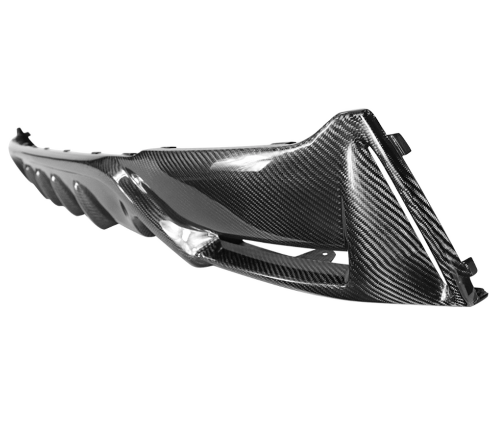 BMW F22 Carbon Fiber Diffuser - M Style (For vehicles with M Performance Rear Bumper Only)